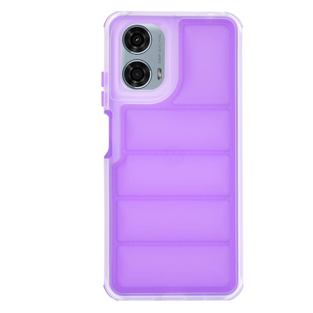 Ovitek za Motorola Moto G24 Power, Techsuit, Wave Shield, vijoličen