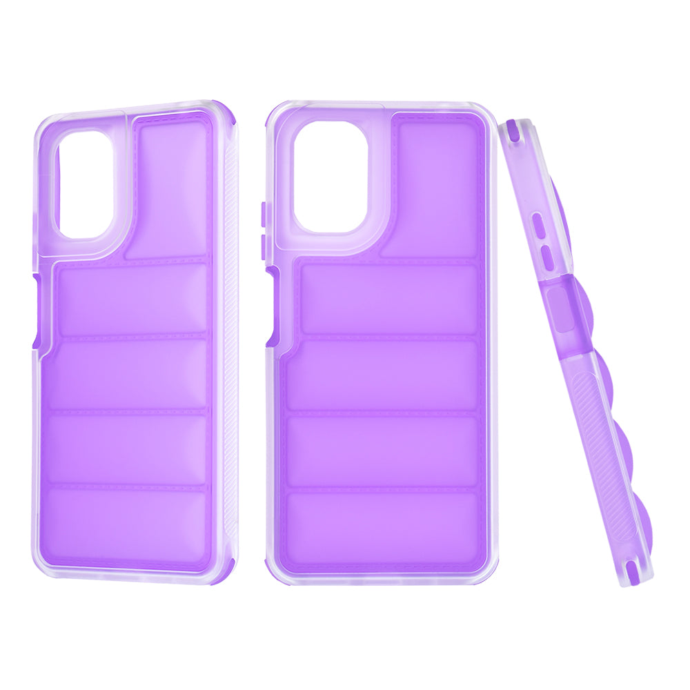Ovitek za Motorola Moto G24 Power, Techsuit, Wave Shield, vijoličen