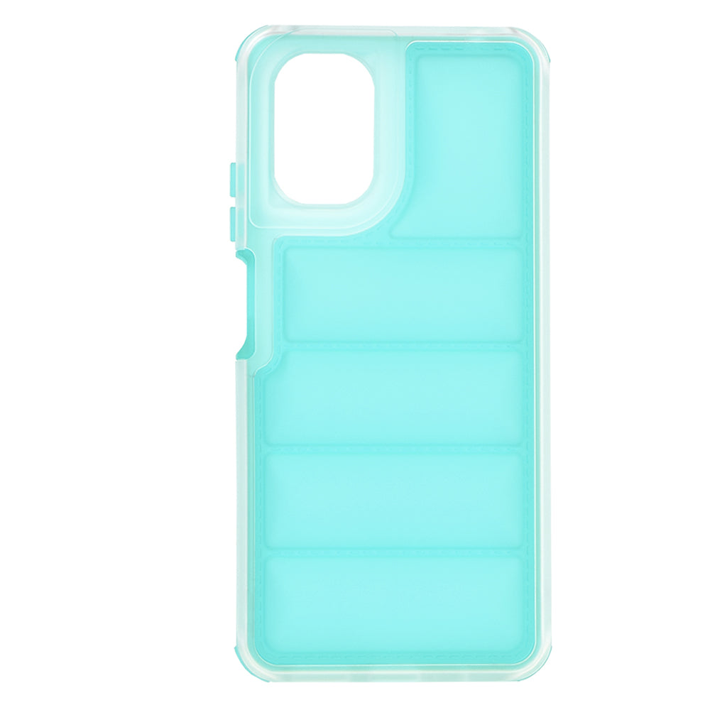 Ovitek za Motorola Moto G24 Power, Techsuit, Wave Shield, turkizna
