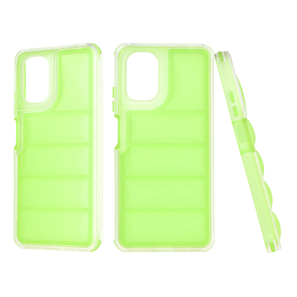 Ovitek za Motorola Moto G24 Power, Techsuit, Wave Shield, Zelen
