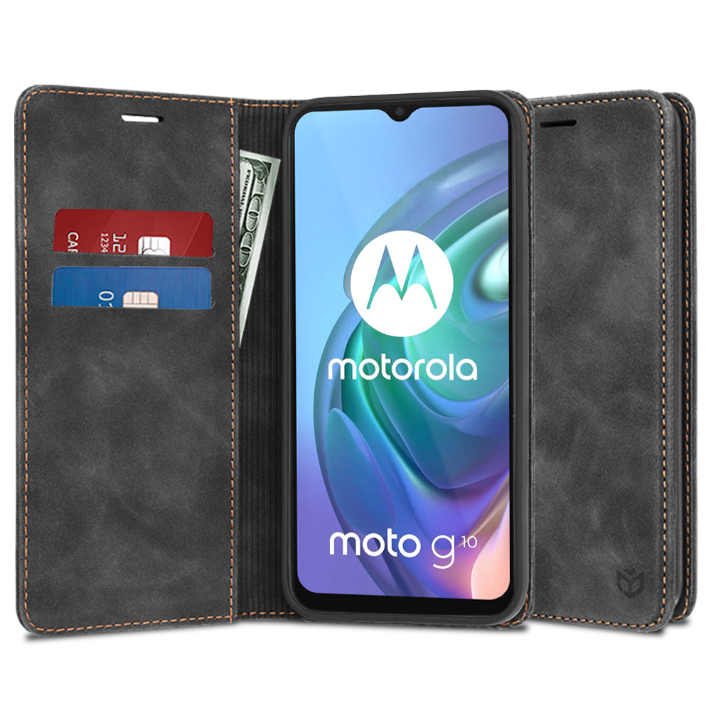 Ovitek za Motorola Moto G30 / G20 / G10, Techsuit, Confy, Črn