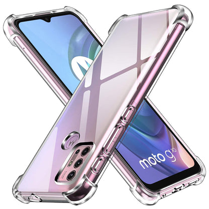 Ovitek za Motorola Moto G30 / G20 / G10, Techsuit, prozoren, odporen na udarce