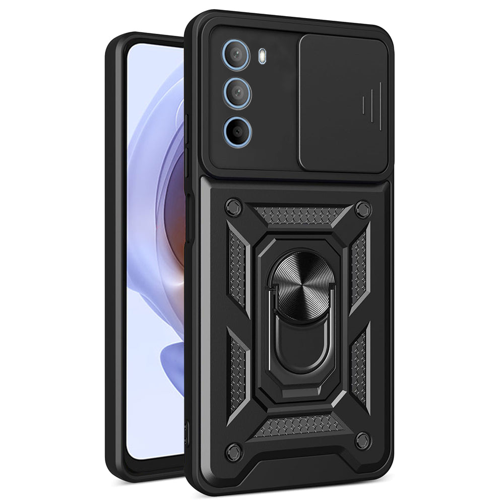 Ovitek za Motorola Moto G31 / G41, Techsuit, CamShield, Črn