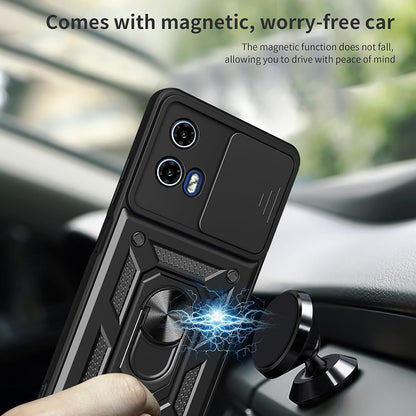 Ovitek za Motorola Moto G31 / G41, Techsuit, CamShield, Črn