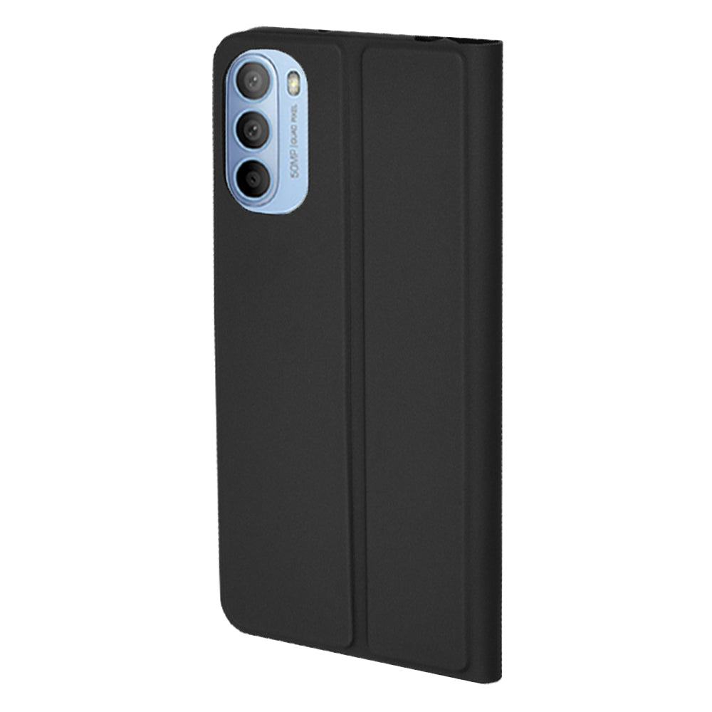 Ovitek za Motorola Moto G31 / G41, Techsuit, Magskin Book, Črn