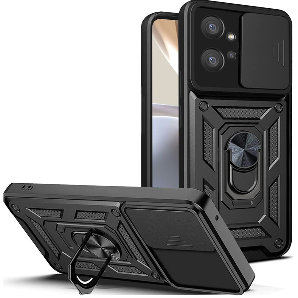 Ovitek za Motorola Moto G32, Techsuit, CamShield, Črn
