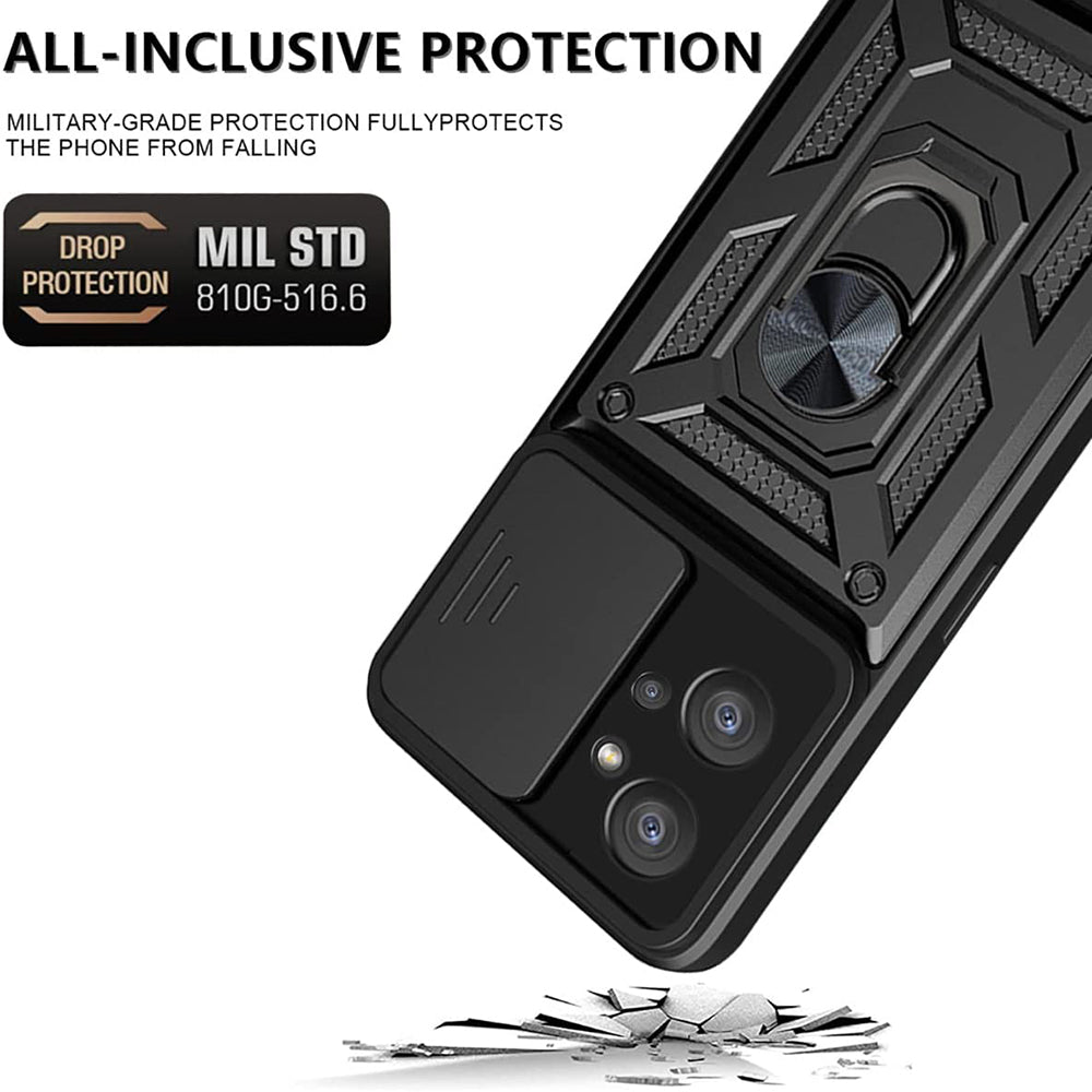 Ovitek za Motorola Moto G32, Techsuit, CamShield, Črn