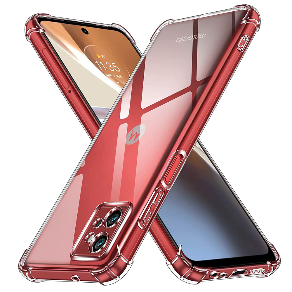 Ovitek za Motorola Moto G32, Techsuit, Proti udarcem Prozoren