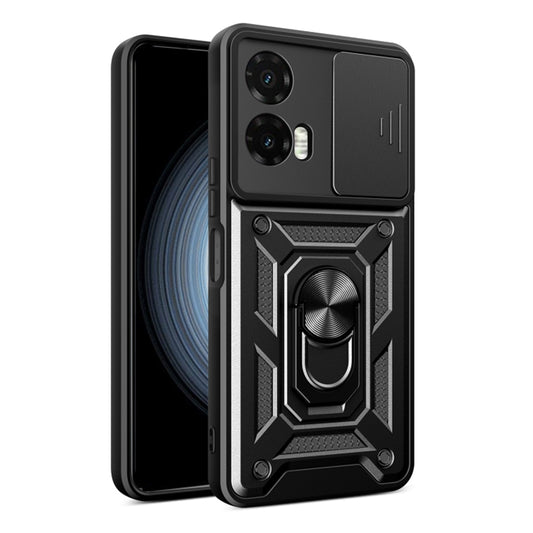 Ovitek za Motorola Moto G35, Techsuit, CamShield, Črn