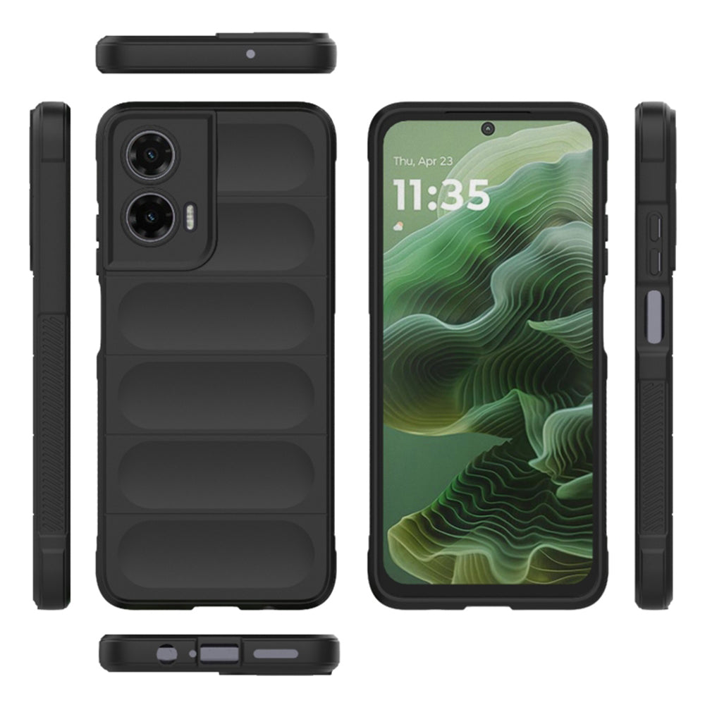 Ovitek za Motorola Moto G35, Techsuit, Magic Shield, Črn