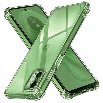 Ovitek za Motorola Moto G35, Techsuit, Proti udarcem Prozoren