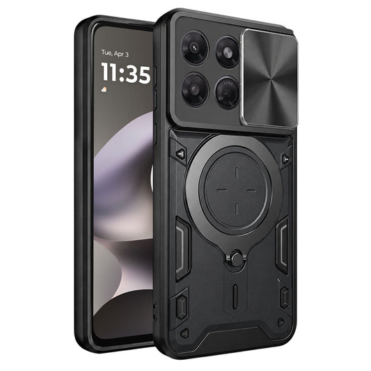 Ovitek za Motorola Moto G37 Power, Techsuit, CamGuard Pro, Črn