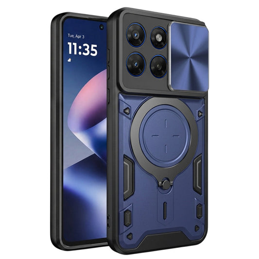 Ovitek za Motorola Moto G47 / G37, Techsuit, CamGuard Pro, modra