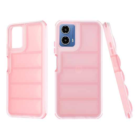Ovitek za Motorola Moto G45 / G34, Techsuit, Wave Shield, roza