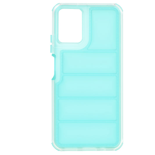 Ovitek za Motorola Moto G45 / G34, Techsuit, Wave Shield, Turkizna
