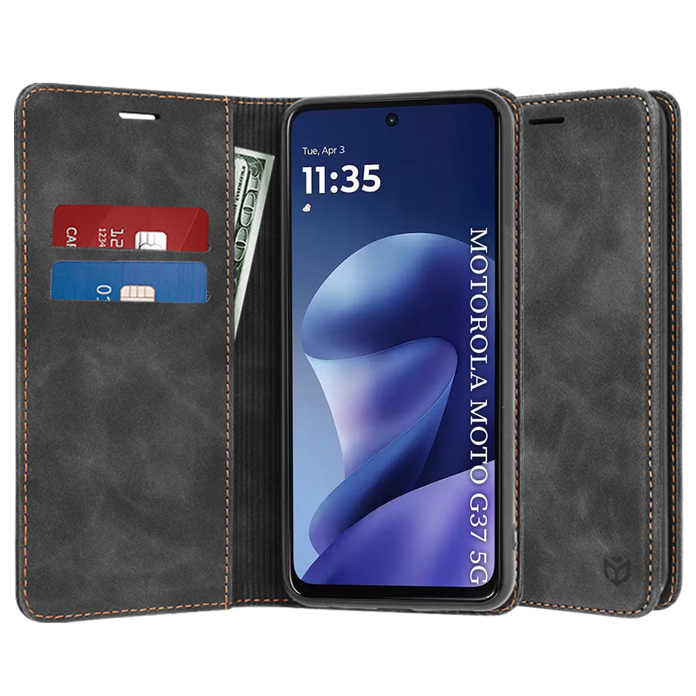 Ovitek za Motorola Moto G47 / G37 Power / G37, Techsuit, Confy, Črn