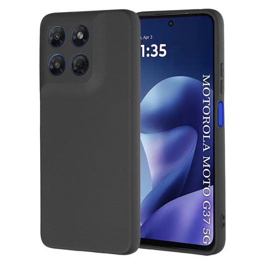 Ovitek za Motorola Moto G47 / G37 Power / G37, Techsuit, SoftFlex, Črn