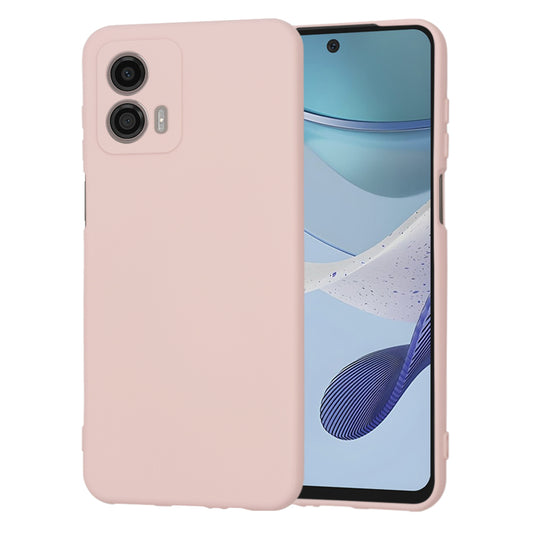Ovitek za Motorola Moto G53, Techsuit, SoftFlex, roza