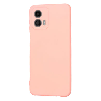 Ovitek za Motorola Moto G53, Techsuit, SoftFlex, svetlo roza