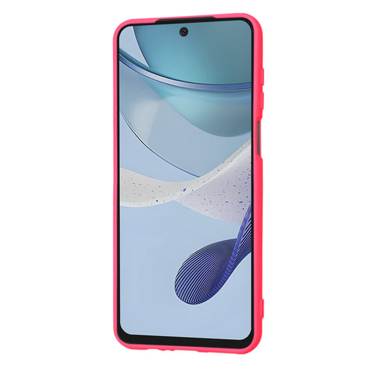 Ovitek za Motorola Moto G53, Techsuit, SoftFlex, Temno roza