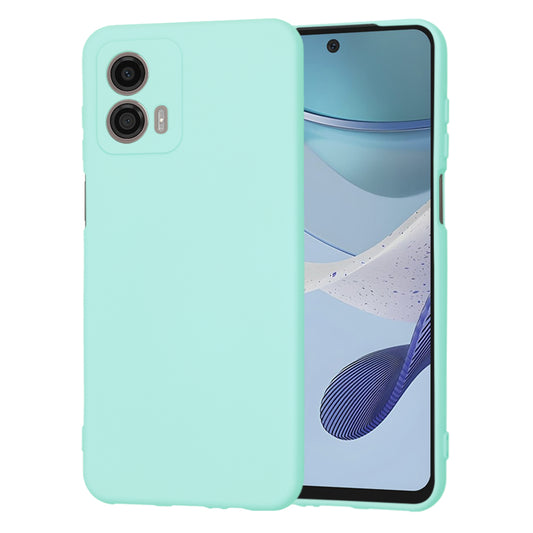 Ovitek za Motorola Moto G53, Techsuit, SoftFlex, turkizna
