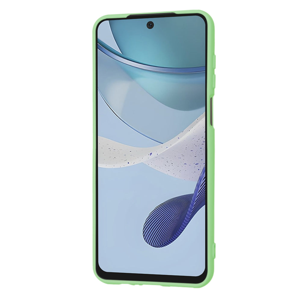 Ovitek za Motorola Moto G53, Techsuit, SoftFlex, Svetlo zelena