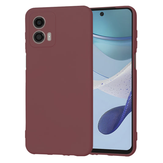 Ovitek za Motorola Moto G53, Techsuit, SoftFlex, Vijoličen