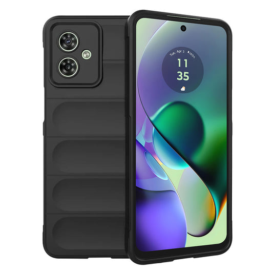 Ovitek za Motorola Moto G54, Techsuit, Magic Shield, Črn
