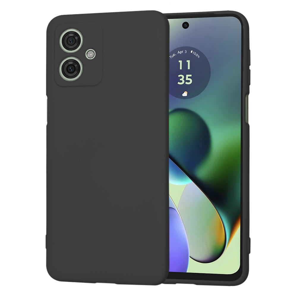 Ovitek za Motorola Moto G54, Techsuit, SoftFlex, Črna