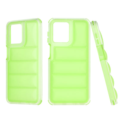 Ovitek za Motorola Moto G54, Techsuit, Wave Shield, Zelen