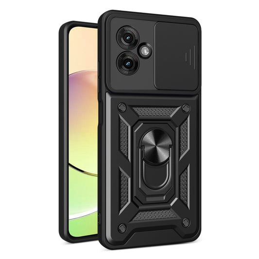 Ovitek za Motorola Moto G55, Techsuit, CamShield, Črn