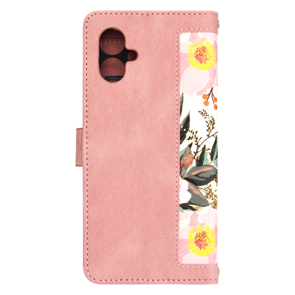 Ovitek za Motorola Moto G55, Techsuit, FlipCraft, roza