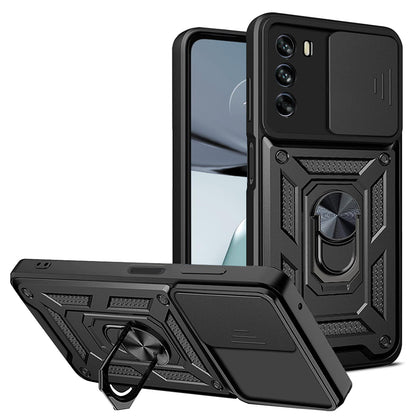 Ovitek za Motorola Moto G62 5G, Techsuit, CamShield, Črn