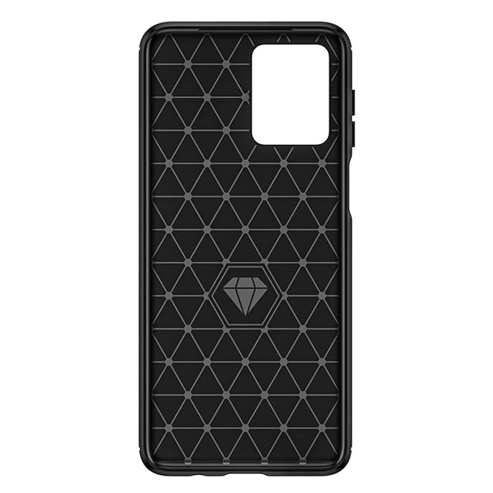 Ovitek za Motorola Moto G64 / G54 Power Edition / G54, Techsuit, Karbon, Črn