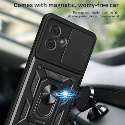 Ovitek za Motorola Moto G64 / G54 Power Edition, Techsuit, CamShield, Črn