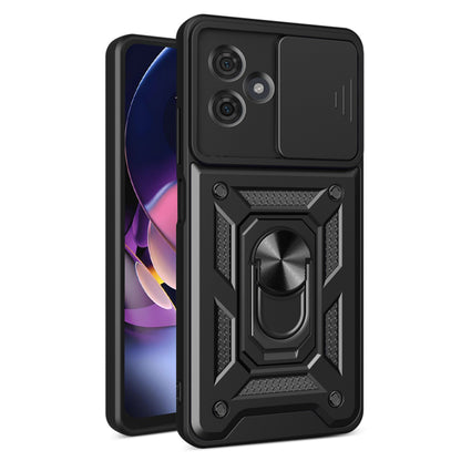 Ovitek za Motorola Moto G64 / G54 Power Edition, Techsuit, CamShield, Črn