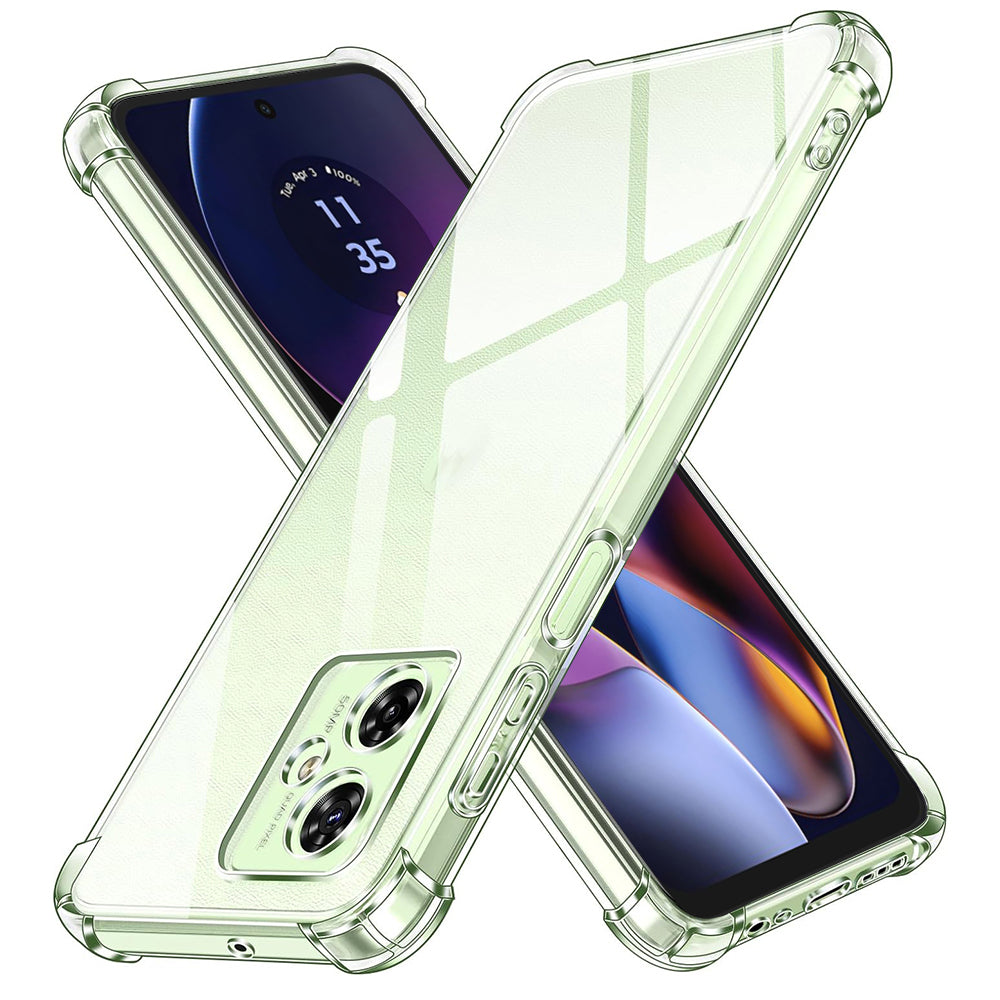 Ovitek za Motorola Moto G64 / G54 Power Edition, Techsuit, prozoren, odporen na udarce