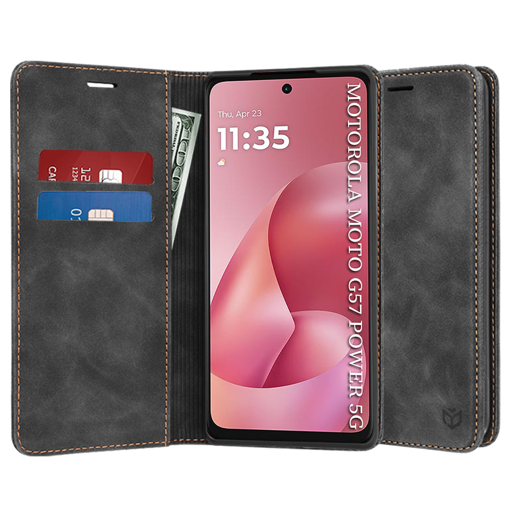 Ovitek za Motorola Moto G67 Power / G57 Power, Techsuit, Confy, Črn