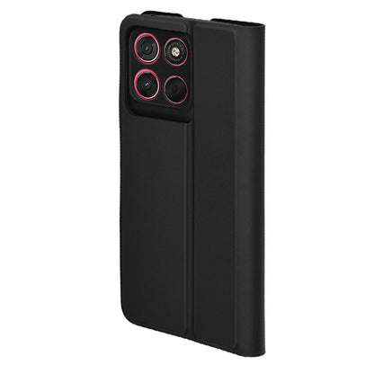 Ovitek za Motorola Moto G67 Power / G57 Power, Techsuit, Magskin Book, črn