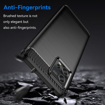 Ovitek za Motorola Moto G72, Techsuit, Karbon, Črn