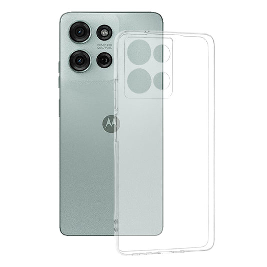 Ovitek za Motorola Moto G75, Techsuit, Jasno, Prosojno