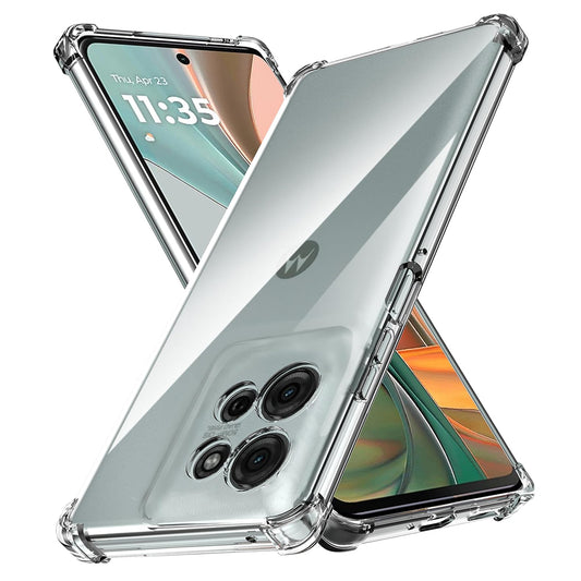Ovitek za Motorola Moto G75, Techsuit, Proti udarcem Prozoren