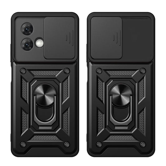 Ovitek za Motorola Moto G84, Techsuit, CamShield, Črn