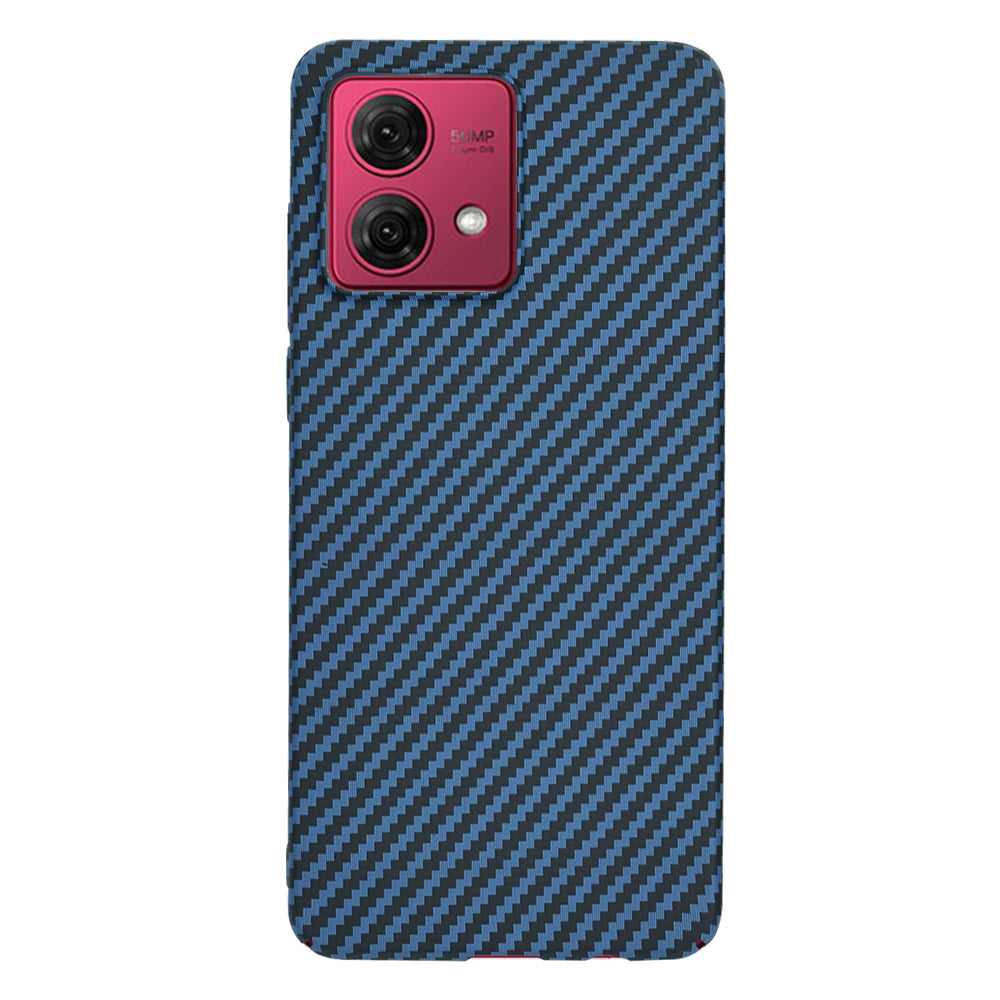 Ovitek za Motorola Moto G84, Techsuit, Carbonite FiberShell, Turkizna