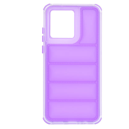 Ovitek za Motorola Moto G84, Techsuit, Wave Shield, Vijolična
