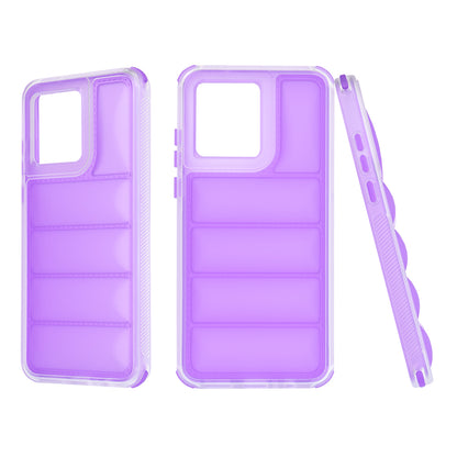 Ovitek za Motorola Moto G84, Techsuit, Wave Shield, Vijolična