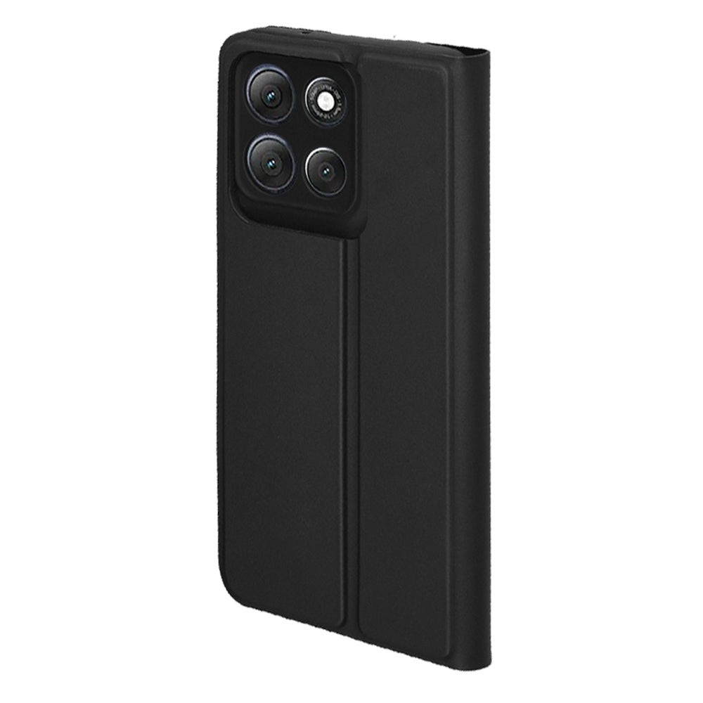 Ovitek za Motorola Moto G86 Power, Techsuit, Magskin Book, črn