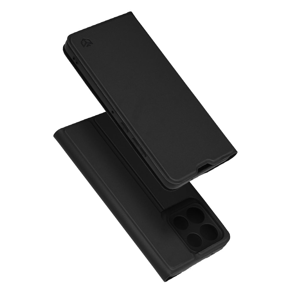Ovitek za Motorola Moto G86 Power, Techsuit, Magskin Book, črn