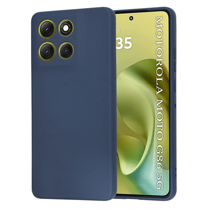 Ovitek za Motorola Moto G86, Techsuit, SoftFlex, Temno moder