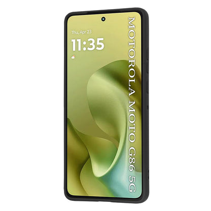 Ovitek za Motorola Moto G86, Techsuit, SoftFlex, Črn